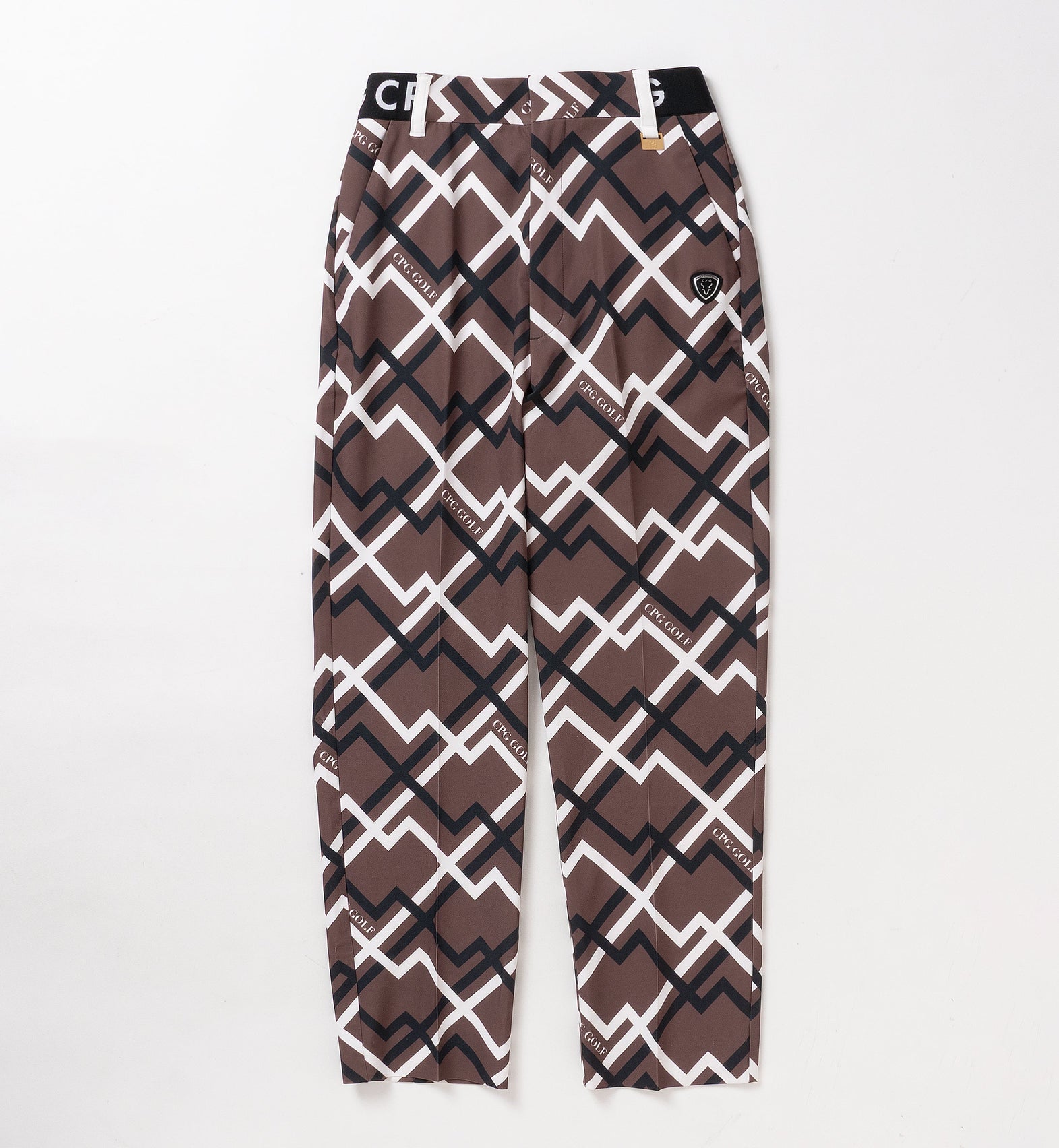 ジオメトリックプリントパンツ-SAMPLE-