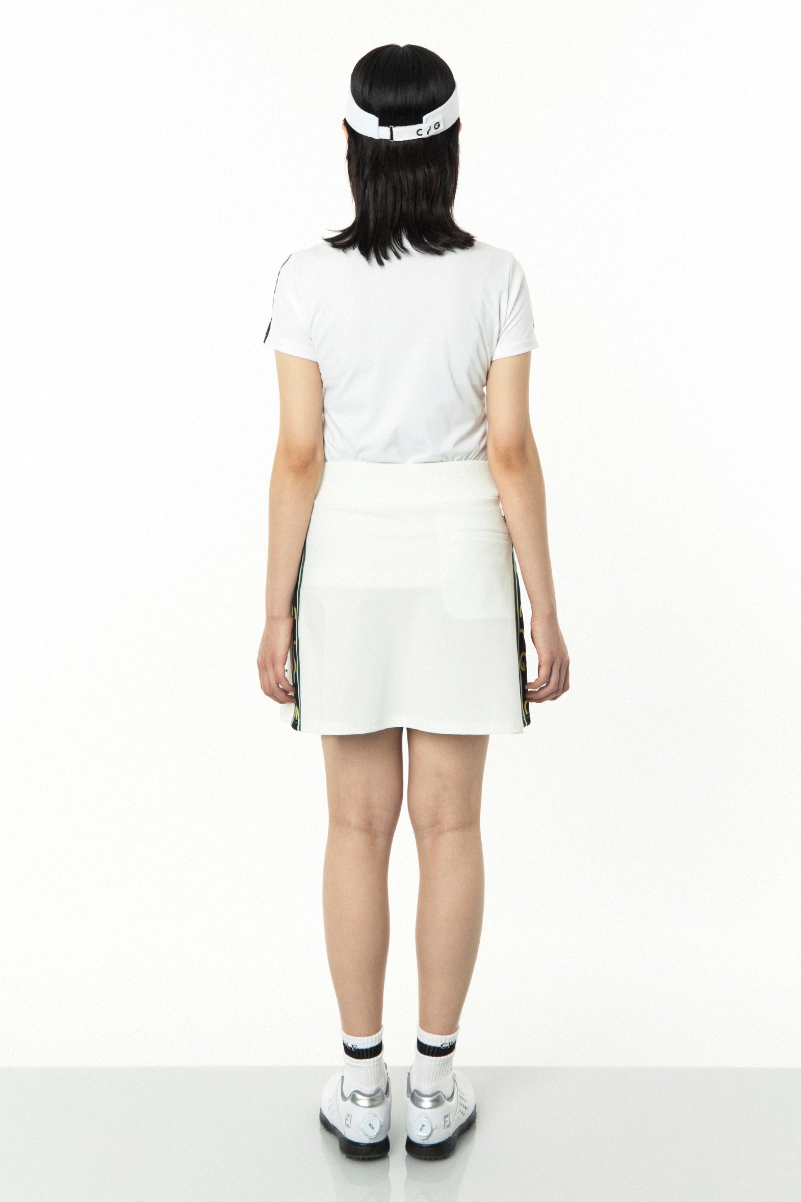 【Sample】Hi-Streetストレッチメッシュミニフレアスカート