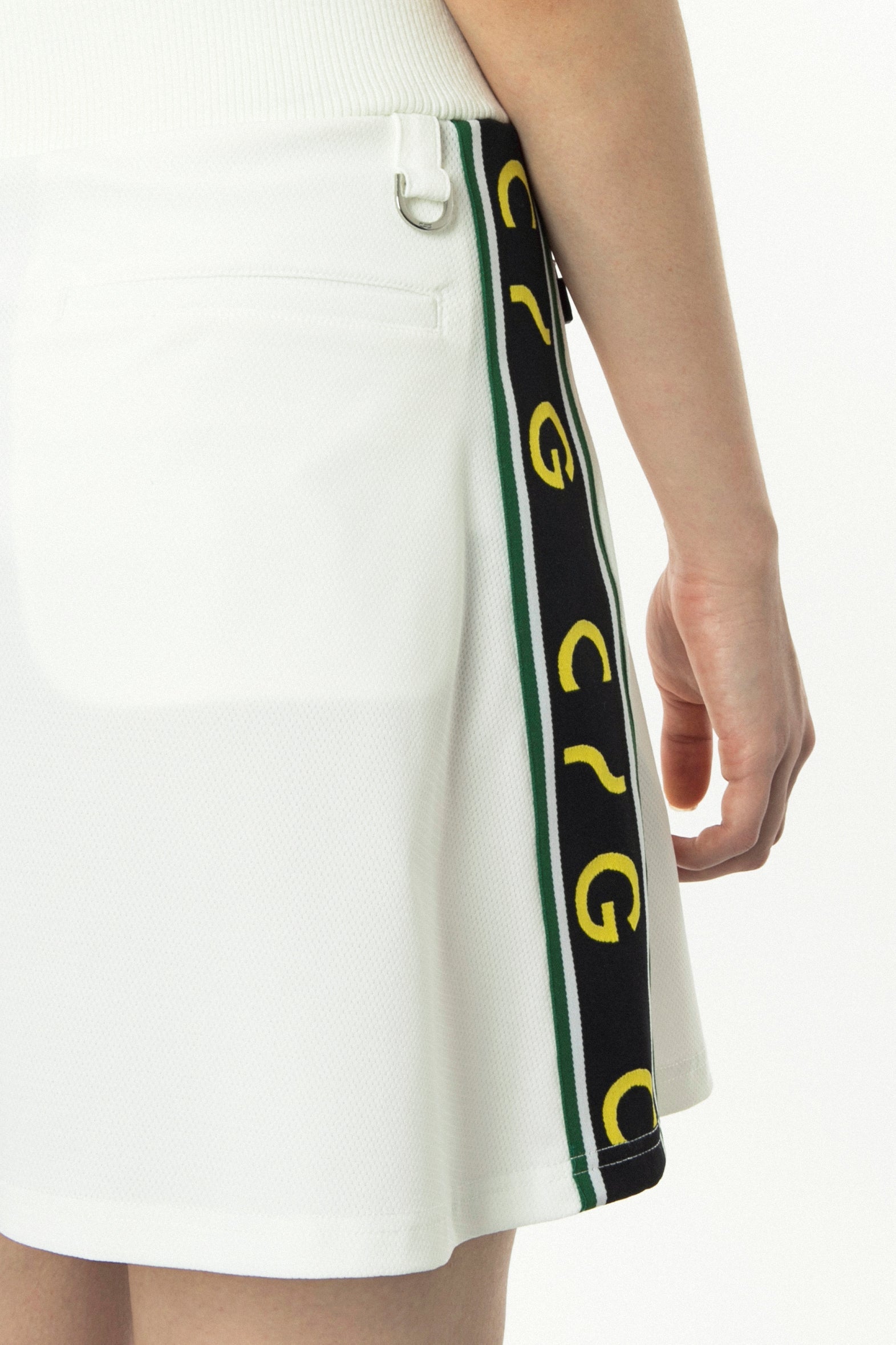 Hi-Streetストレッチメッシュミニフレアスカート -sample-