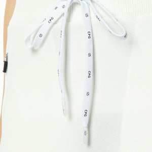 ジオメトリックプリントショートパンツ（BK/WH）