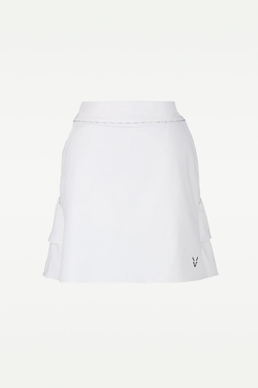 バックスタイルフレアスコート