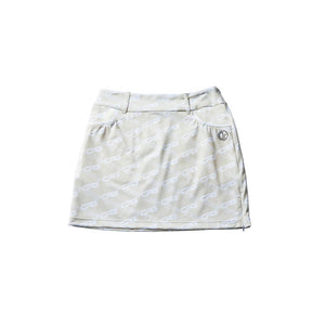 【Sample】バイアスロゴプリントスカート　WOMEN