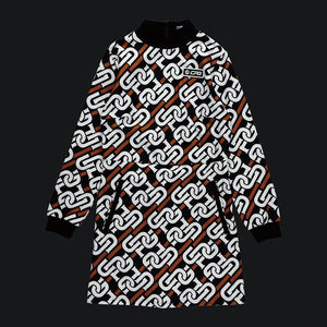 Chain Logo Graphical Dress(체인 로고 그래픽 원피스)