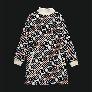 Chain Logo Graphical Dress(체인 로고 그래픽 원피스)