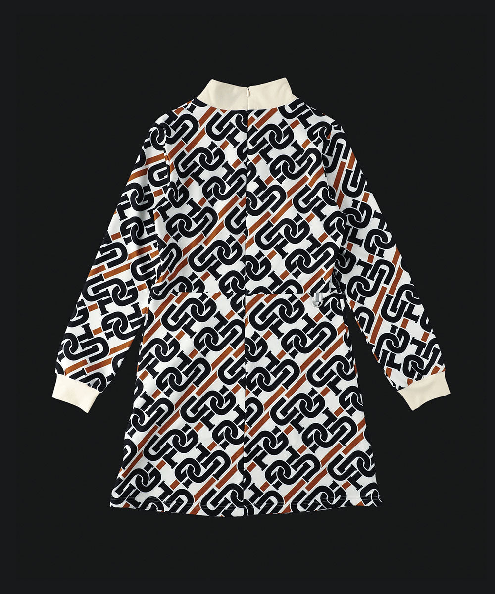 Chain Logo Graphical Dress(체인 로고 그래픽 원피스)