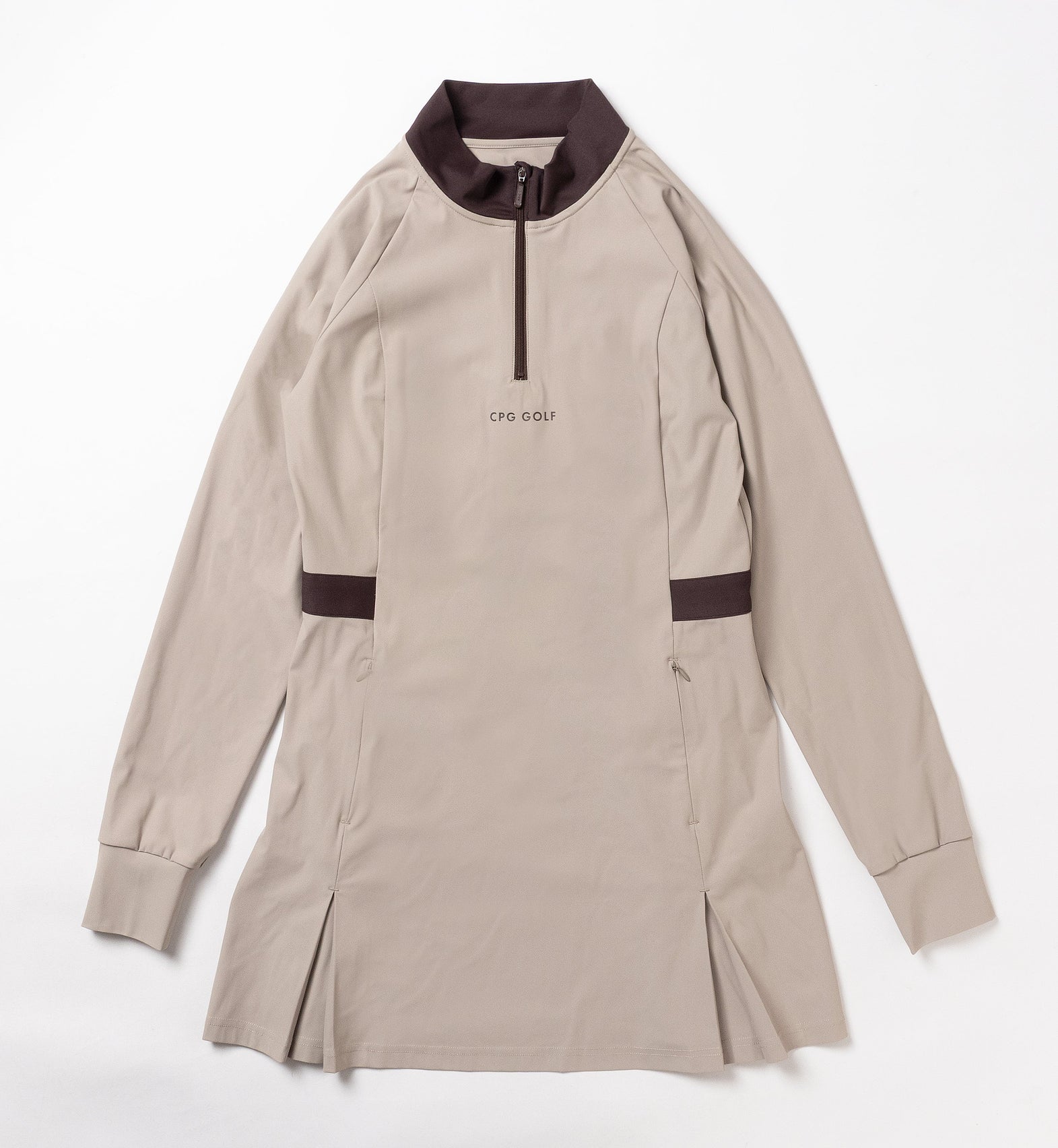 【new arrival】HALF ZIP ONE PIECE LS-SAMPLE-