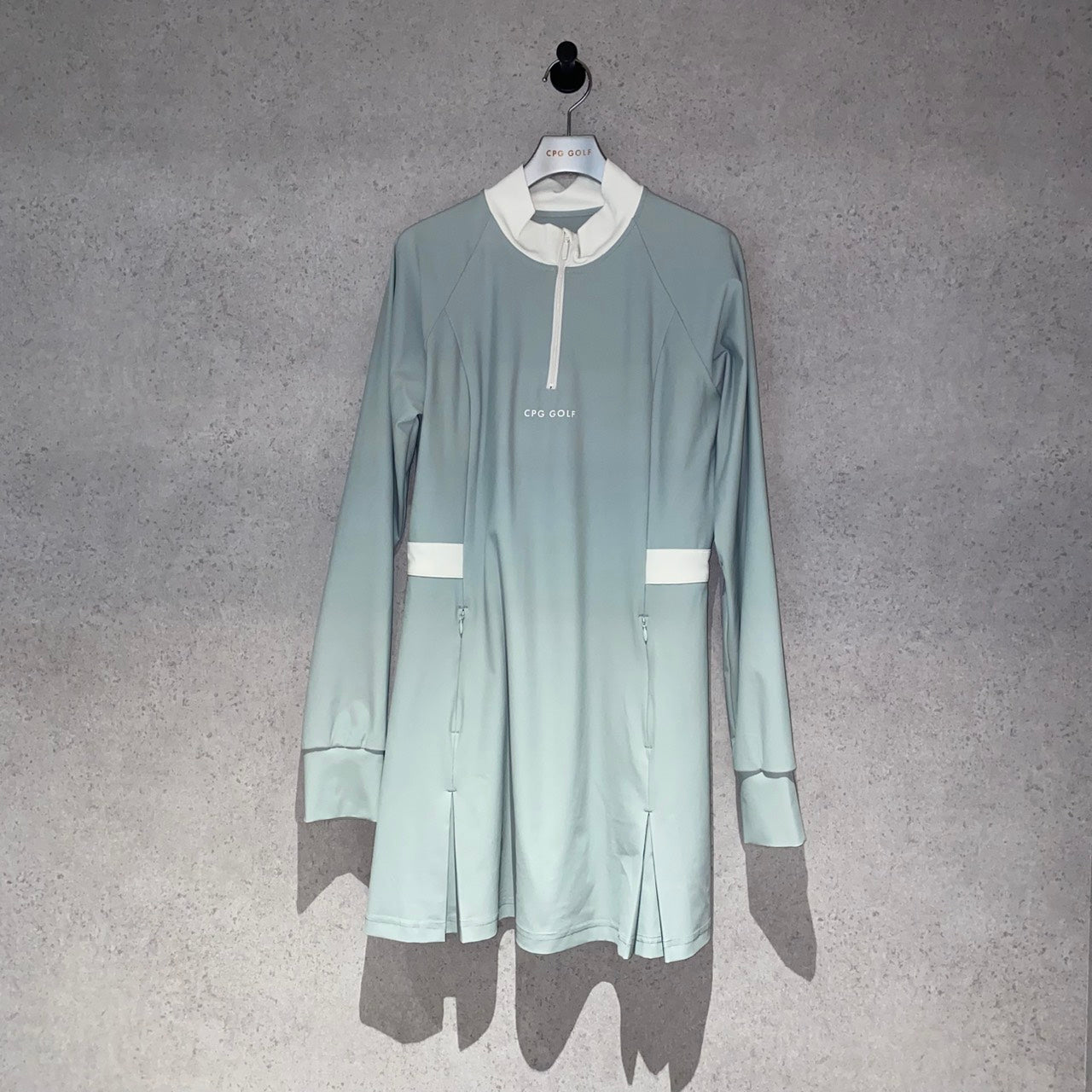 【Sample】HALF ZIP ONE PIECE LS