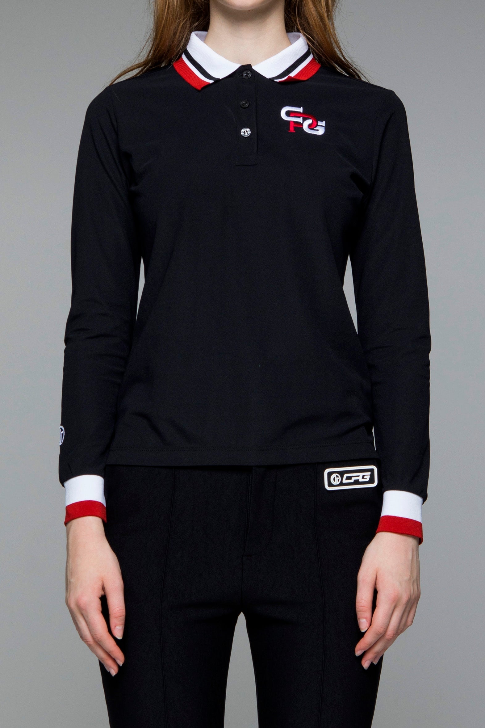 【9월 9일 이후 출하】 Basic long polo shirt(베이직 롱 폴로 셔츠)