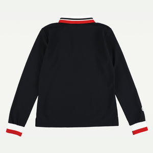 【9월 9일 이후 출하】 Basic long polo shirt(베이직 롱 폴로 셔츠)