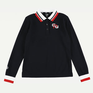 【Sample】ベーシックロングポロシャツ