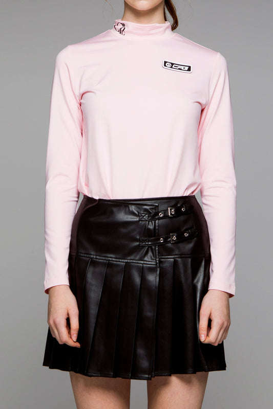 high neck logo mock neck（ハイネックロゴモックネック）