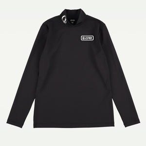 【9월 9일 이후 출하】 high neck logo mock neck(하이넥 로고 모크 넥)