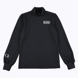 バルーンスリーブモックネック