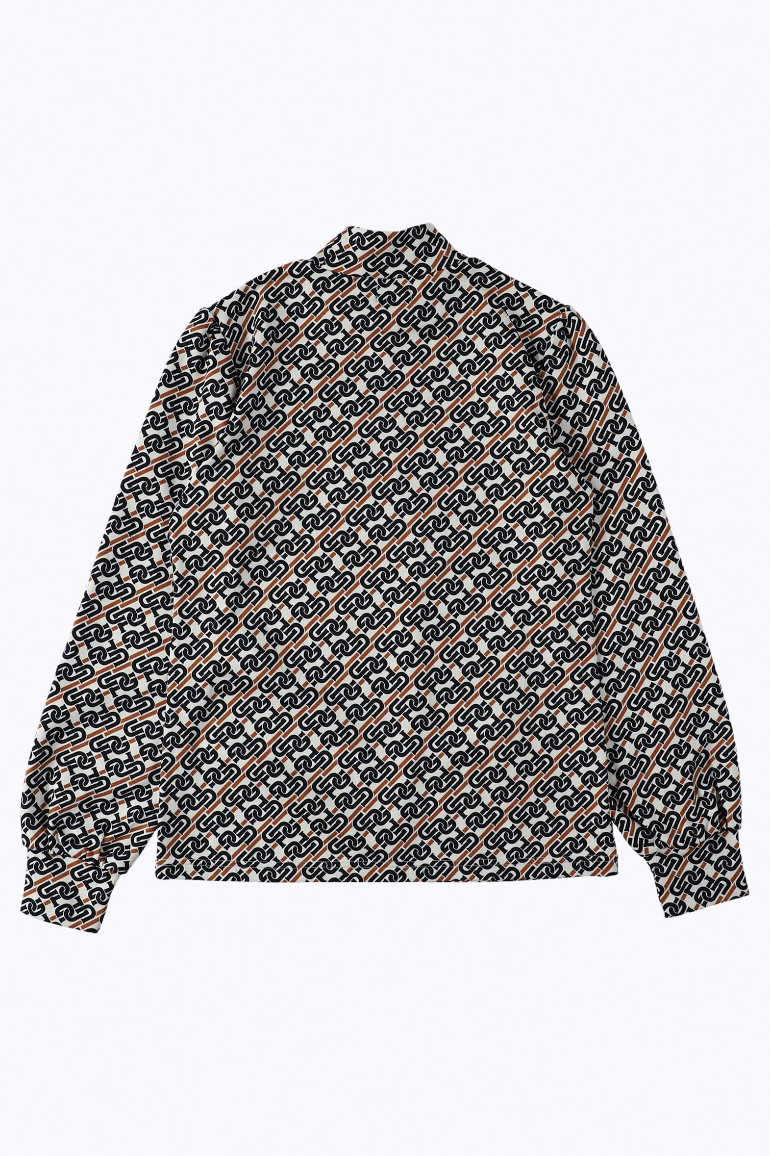 バルーンスリーブモックネック