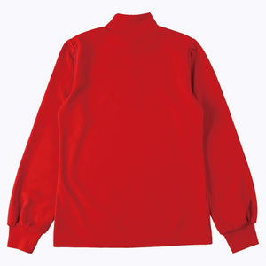 バルーンスリーブモックネック