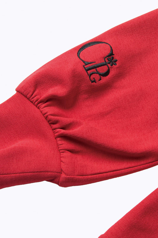 バルーンスリーブモックネック