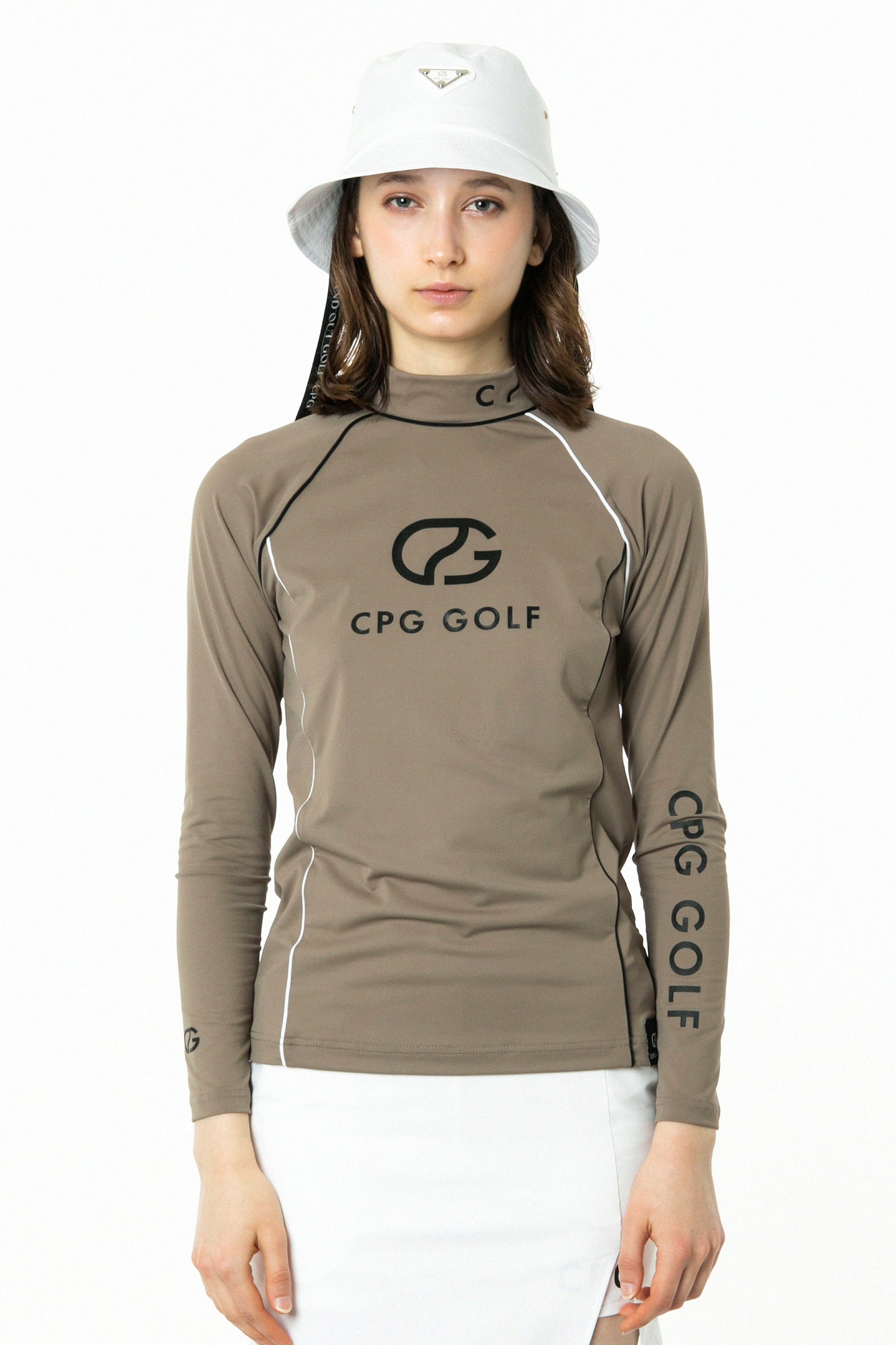CPGゴルフ(CPG GOLF) ジオメトリックプリントハーフジャケット