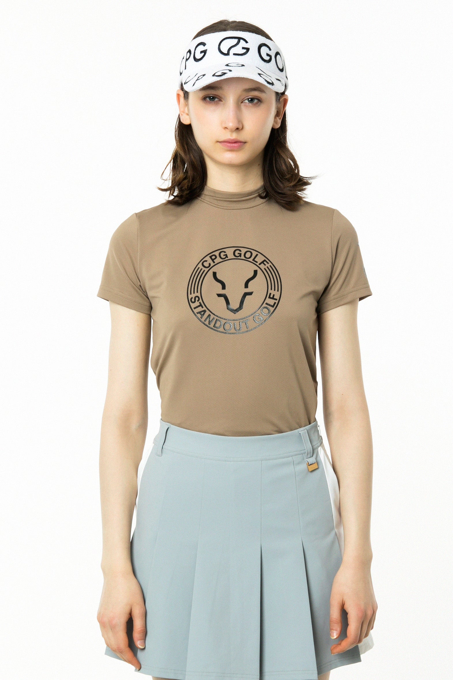 【Sample】ロゴプリントモックネックSS