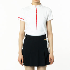 ジオメトリックプリントショートパンツ（BK/WH）