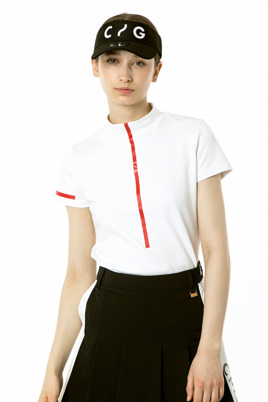 ジオメトリックプリントショートパンツ（BK/WH）