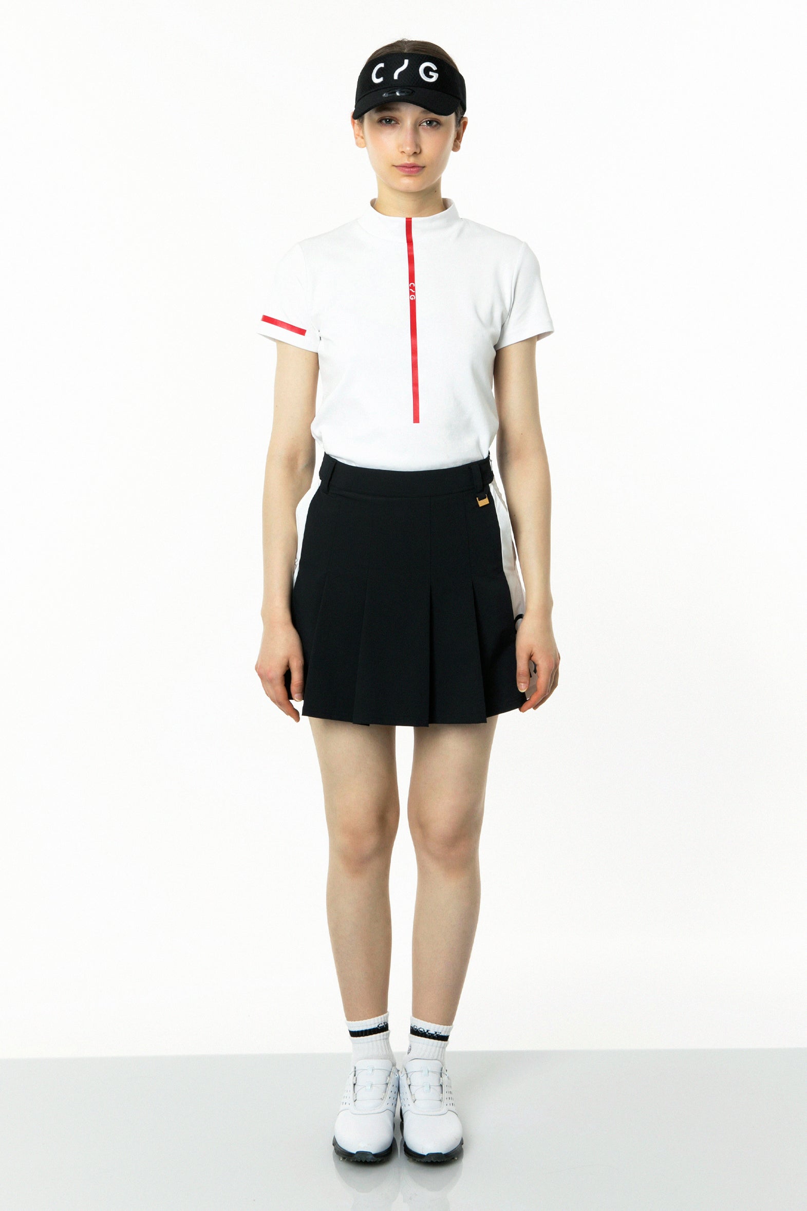 CPGゴルフ(CPG GOLF) フロントラインモックネック WOMEN