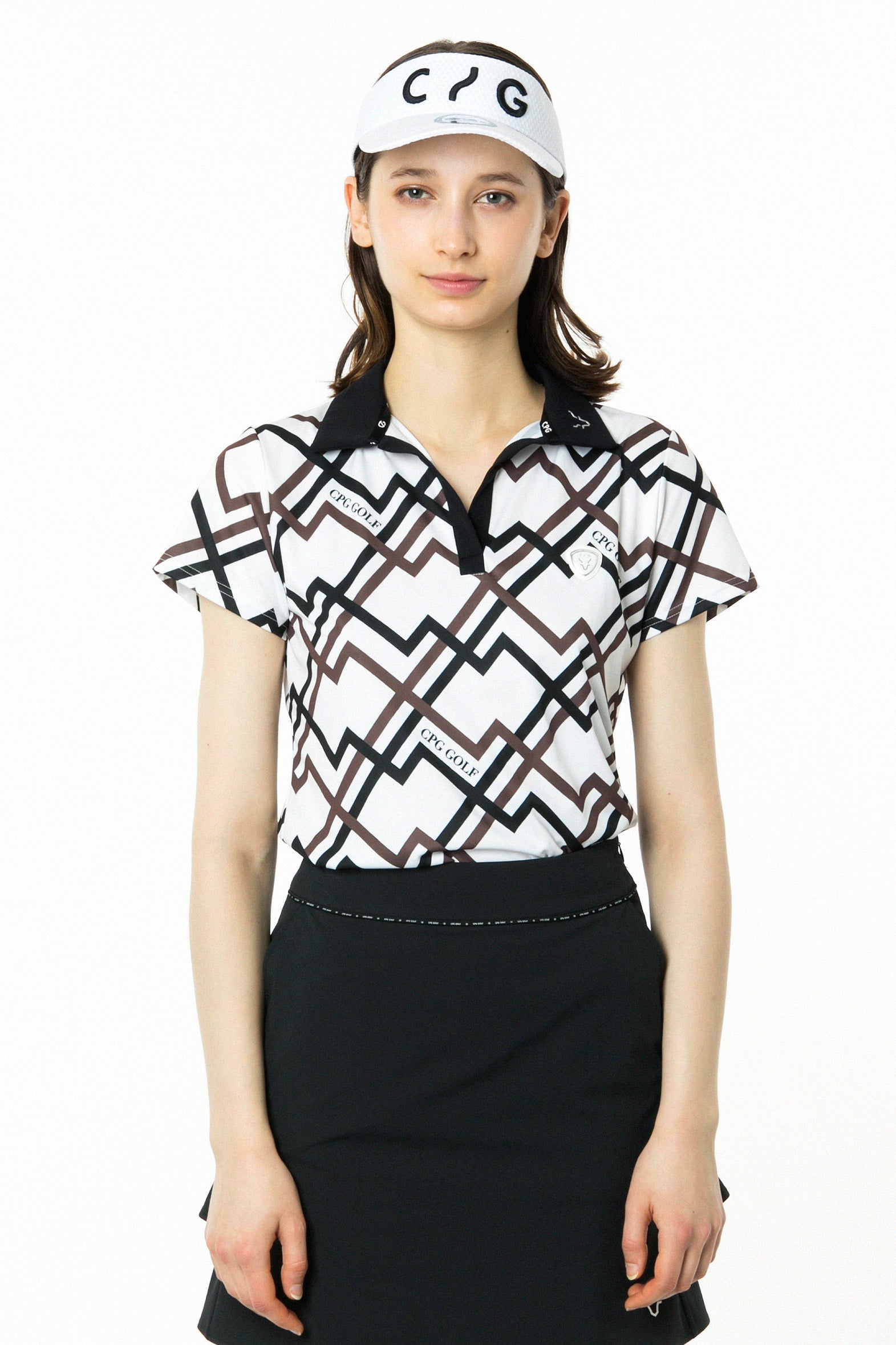 【Sample】ジオメトリックプリントスキッパーSS