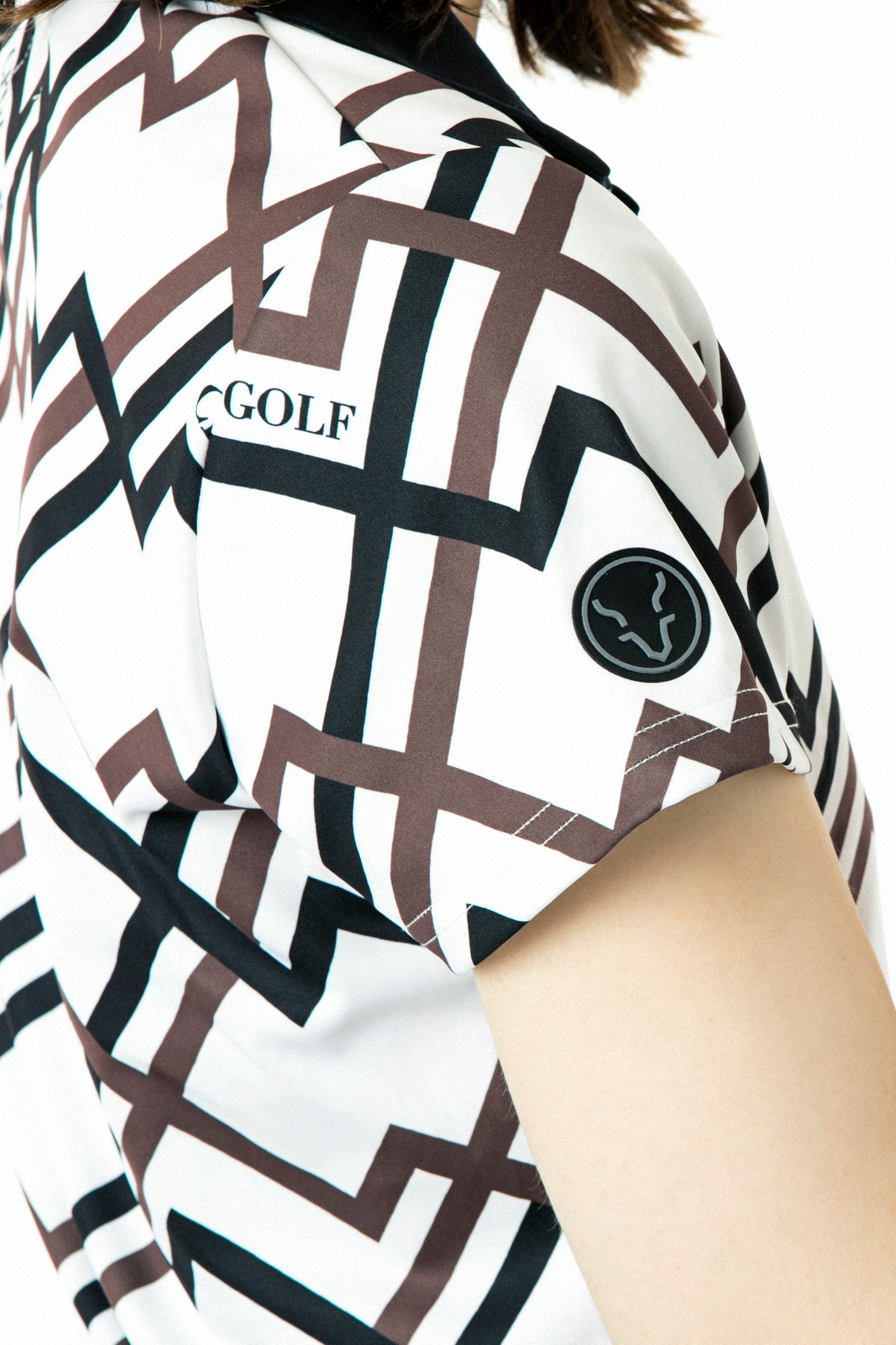 【Sample】ジオメトリックプリントスキッパーSS