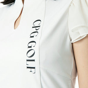 マオカラー袖シフォンSS