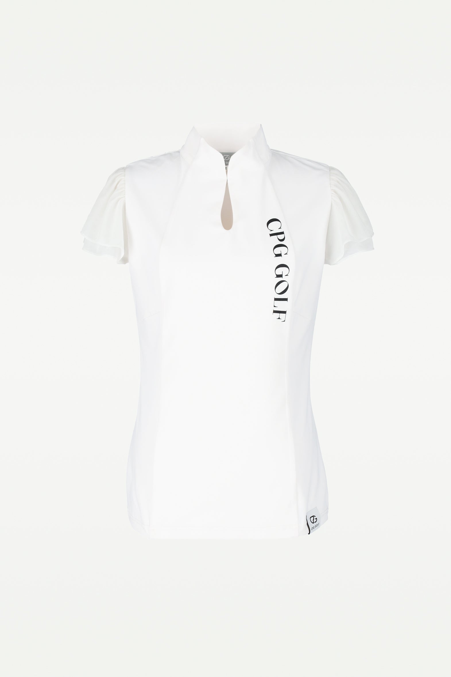 マオカラー袖シフォンSS