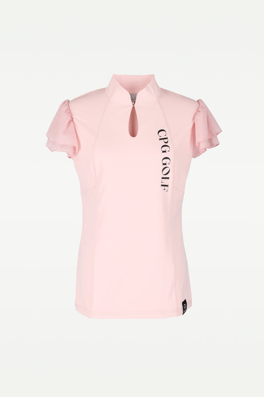 マオカラー袖シフォンSS-SAMPLE-