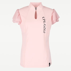 マオカラー袖シフォンSS