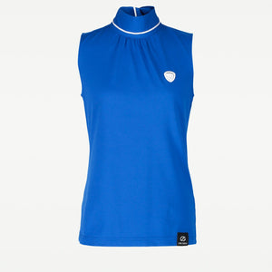 リボンタイ付きノースリーブシャツ