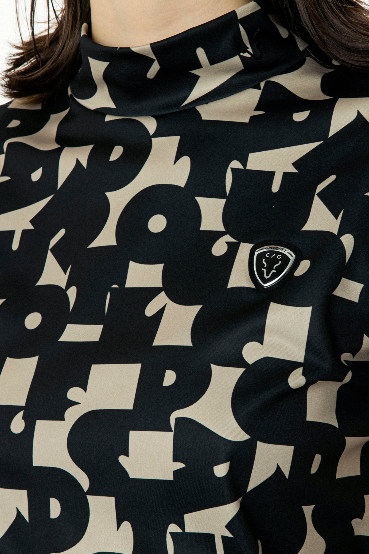 【Sample】70’S調タイポグラフィプリントモックネックSS