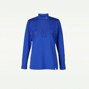 モックネックロゴプリントLS -sample-