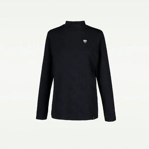 【Sample】ロゴジャガード柄モックネックLS