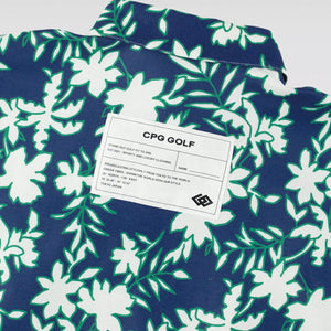 【New Arrival】FLOWER MOTIF POLO SS