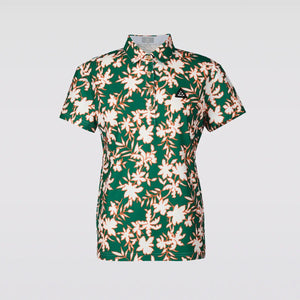 【Sample】FLOWER MOTIF POLO SS