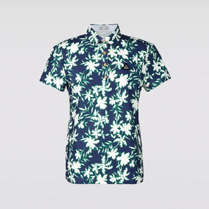 【Sample】FLOWER MOTIF POLO SS
