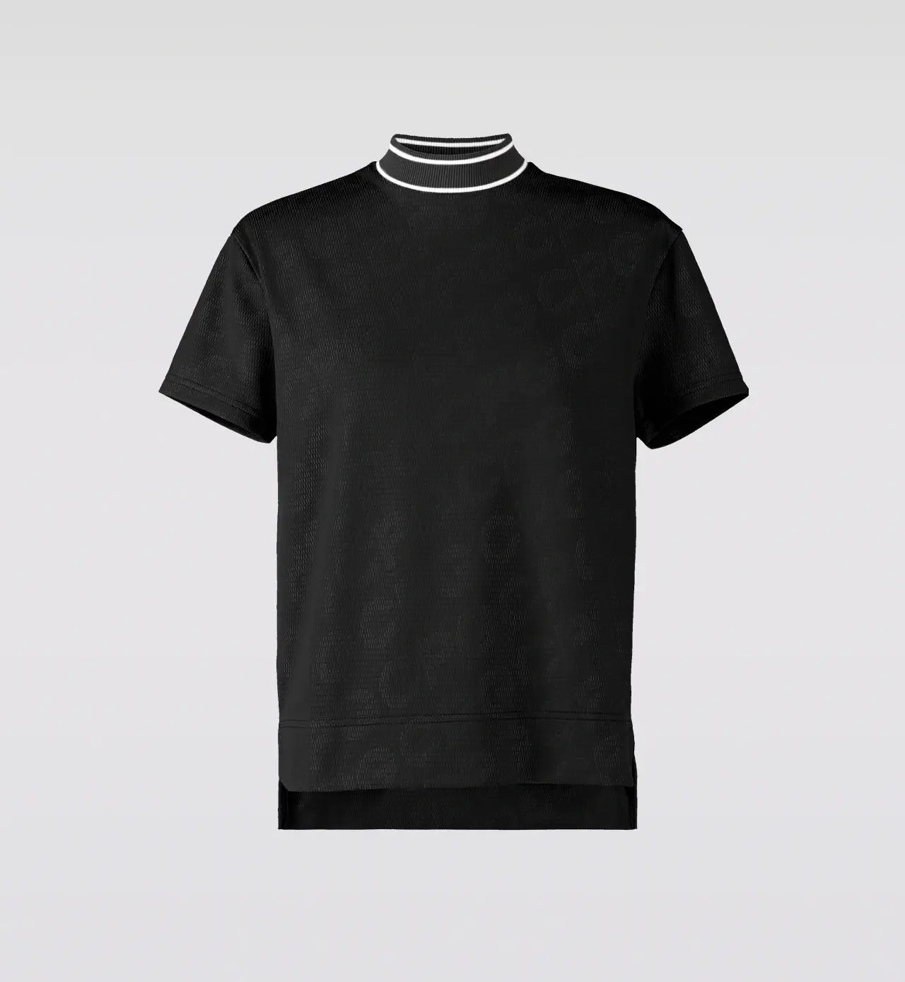 BIAS LOGO MOCK NECK SS