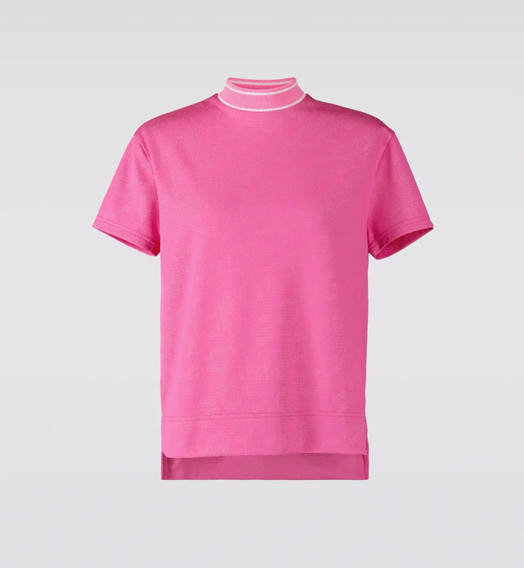 BIAS LOGO MOCK NECK SS