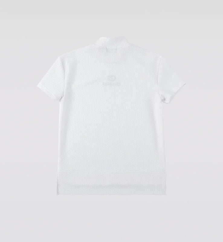 LIGHT MESH MOCK NECK SS