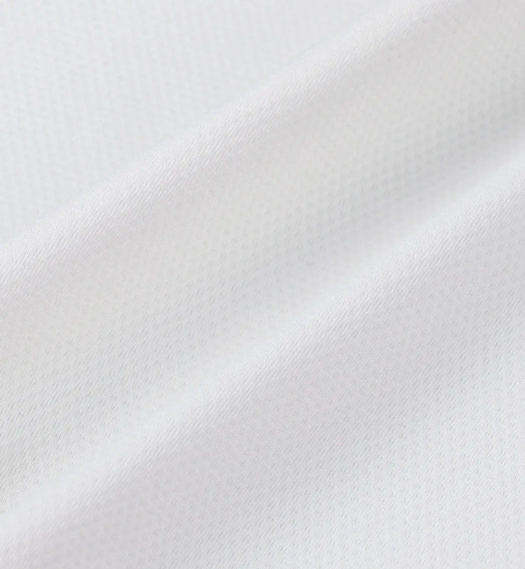 LIGHT MESH MOCK NECK SS