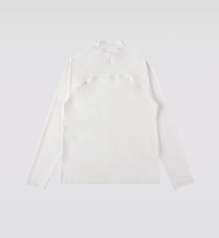 RAGLAN MOCK NECK LS