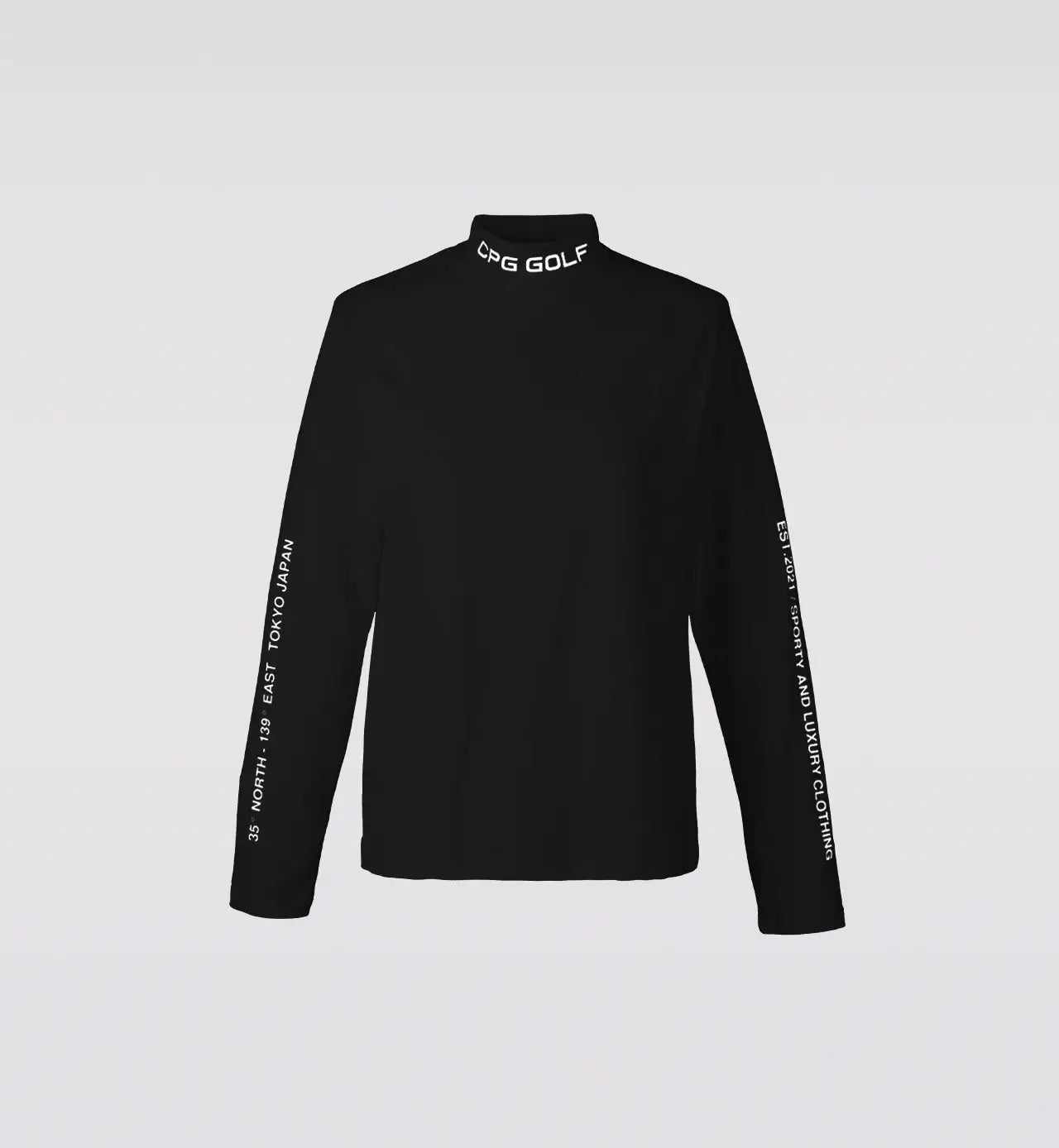 RAGLAN MOCK NECK LS