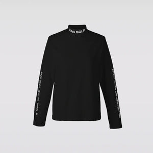 RAGLAN MOCK NECK LS