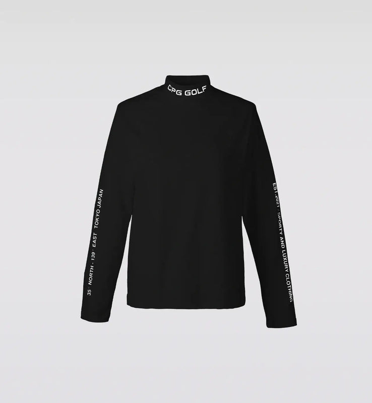 RAGLAN MOCK NECK LS