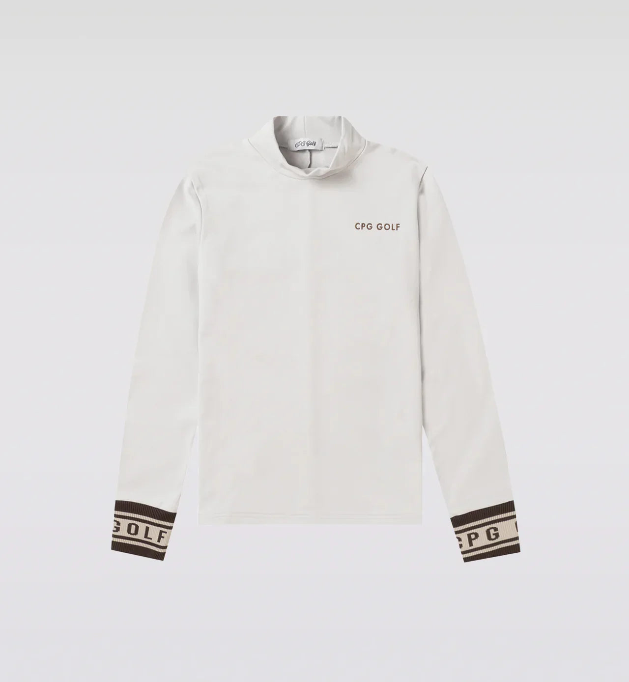 【Sample】RIB LOGO MOCK NECK LS