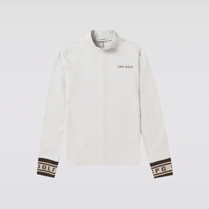 【Sample】RIB LOGO MOCK NECK LS