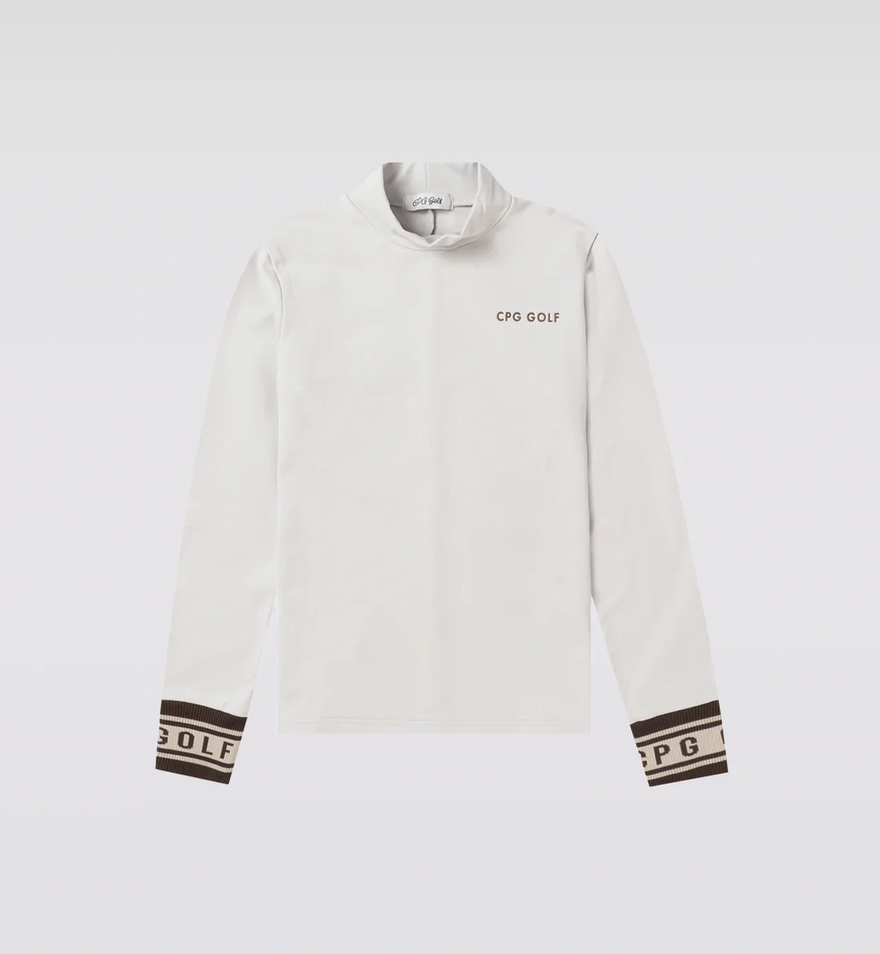 【Sample】RIB LOGO MOCK NECK LS