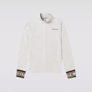 【Sample】RIB LOGO MOCK NECK LS